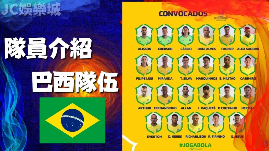 巴西國家隊名單